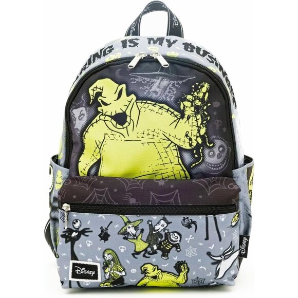 Nightmare Before Christmas Oogie Boogie Mini Backpack Bundle with Water Bottle f main image 7